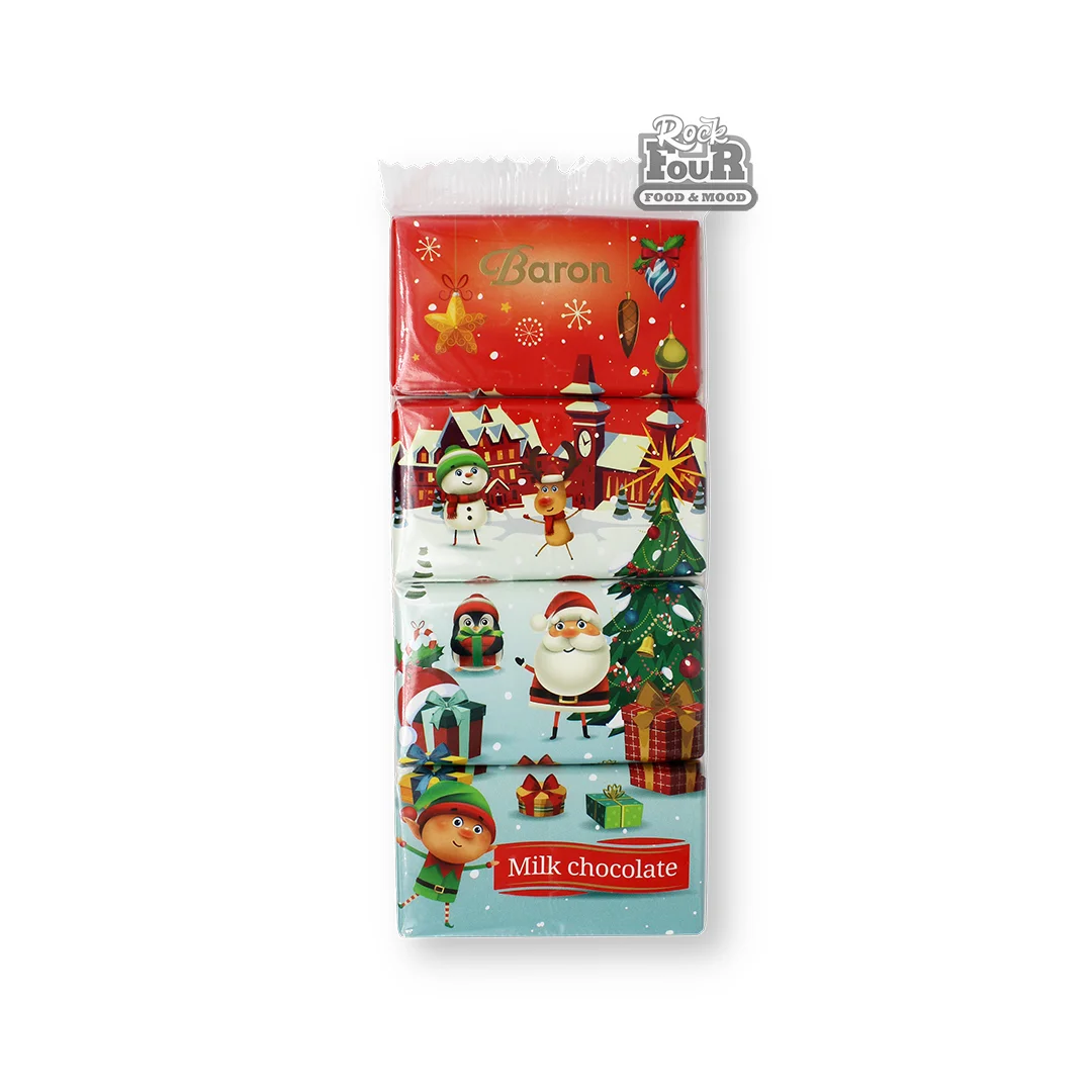 Milk chocolate "Baron Christmas" 4pcs
